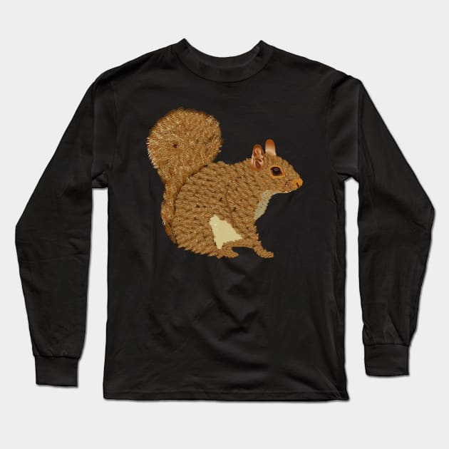 Squirrel wo Txt Long Sleeve T-Shirt by twix123844